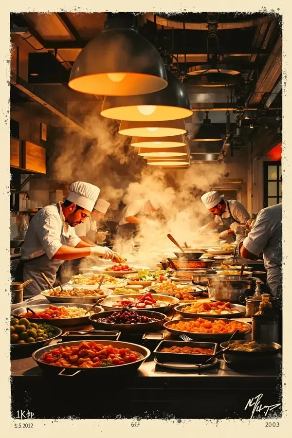 美食工场 海报
